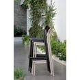 thumbnail image 2 of Outdoor Bar Stool Crossback 30" - Set of 4 - Milan, 2 of 9