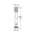thumbnail image 4 of Grohe 28150001 Relexaflex 49" Non-Metallic Shower Hose, Starlight Chrome, 4 of 4