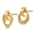 thumbnail image 4 of Auriga Fine Jewelry 14K Yellow Gold Fancy Dangle Earrings for Women, 4 of 5