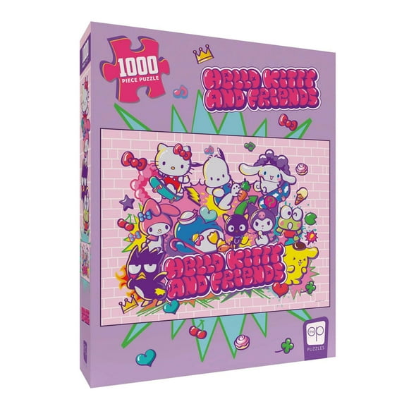 USAopoly Hello Kitty and Friends "Tokyo Skate" 1,000 Piece Puzzle