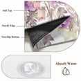 thumbnail image 6 of 5'x7' Area Rugs, Pink Purple Spring Floral Indoor Outdoor Area Rug for Living Room Bedroom, Summer Flower Botanical Washable Bathroom Rugs Kitchen Floor Carpet Mats Home Decor Aesthetic, 6 of 8