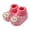 Pink, variant on BOBOGOJP Newborn Baby Boys Girls Slipper Soft Non Skid Sole Slip On House Indoor Sock Shoes Coffee for Size 3