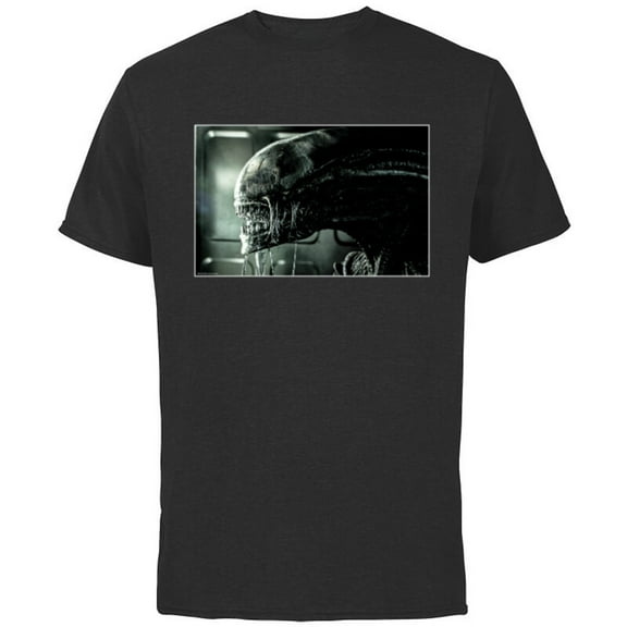 Alien 45th Anniversary Alien: Covenant Praetomorph Xenomorph - Short Sleeve Cotton T-Shirt for Adults - Customized-Black