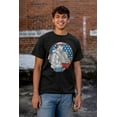 thumbnail image 4 of Street Fighter Vintage Video Game Men's Big & Tall Crewneck Graphic Tee Brisco Brands 3X, 4 of 5