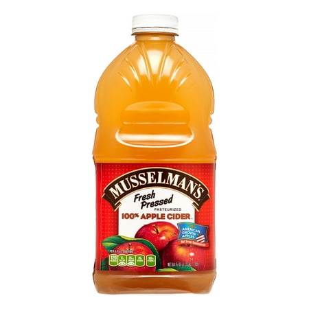 Musselman's Fresh Pressed 100% Cider, Apple, 64 Fl Oz, 1 (Best Hard Apple Cider)