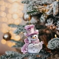 thumbnail image 2 of Kumdkd Christmas Tree Snowman Acrylic Hanging Pendant, 8cm Holiday Backpack Charm and Ornament for Christmas Tree Decor, Gift for Friends, Family, Teachers and Classmates, Lightweight 20g Decoration, 2 of 3