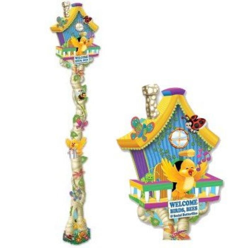 Jointed Spring Birdhouse (Pack of 12) by Beistle Co