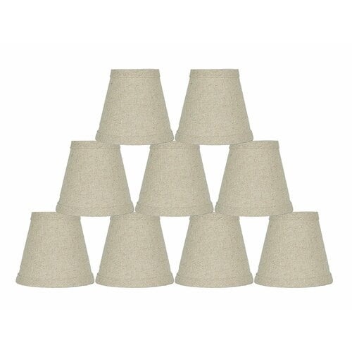 Linen Empire Lamp Shade Set, Types Of Chandelier Shades