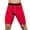 Red, variant on Mens Compression Shorts Sports Running Tights Underwear Athletic Workout Spandex Base Layer Short Bike Basketball Blue Size XXL