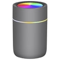 thumbnail image 2 of Oggfader Humidifiers for Home USB Humidifier With Colorful Large Capacity 350ML Quiet Cool Mist Humidifier For Car And Office Plants Easy To Clean Gray, 2 of 7