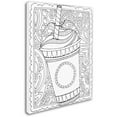 thumbnail image 2 of Trademark Fine Art "Frappuccino" Canvas Art by Hello Angel, 2 of 3