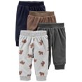 thumbnail image 1 of Pantalones de forro polar para bebés Simple Joys by Carter's, paquete de 4, 6 a 9 meses, 1 of 1