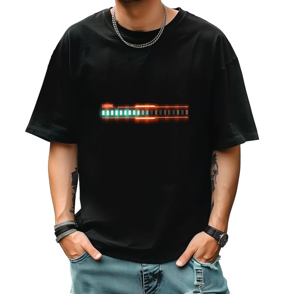 Graphic Tees for Men Summer New Print Casual Tee Fashion Trend Sports Shirt Select