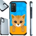 thumbnail image 1 of Compatible with Samsung Galaxy A02s Hybrid Fusion Guard Phone Case Cover (Cute Cat Tiger), 1 of 1