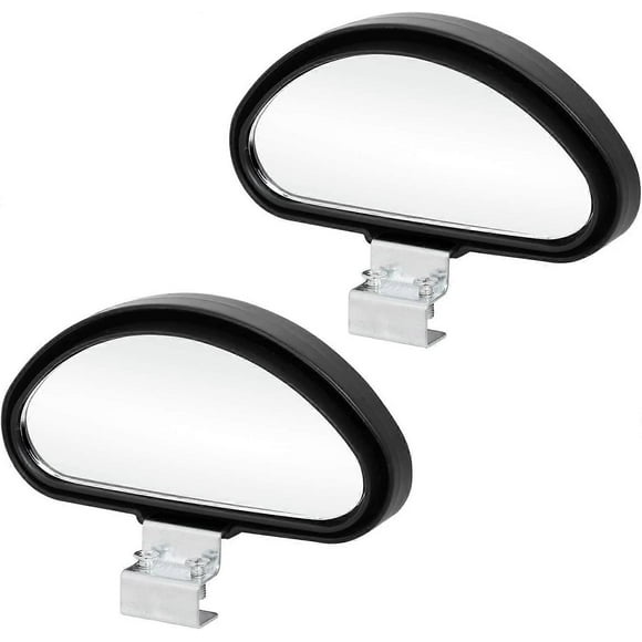 2 X Adjustable Car Van Blind Spot Blindspot Wide Angle Towing Mirror - Car Accessories - Small Mirrors - Mounting Mirrors for Side and Rearview