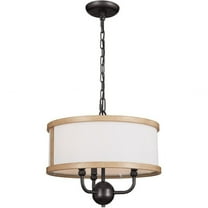 3 Light Convertible Chandelier In Homestead Style-13.25 Inches Tall And 15.5 Inches Wide-Anvil Iron Finish -Traditional Installation Kichler