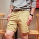 thumbnail image 5 of Pantalones cortos cargo para hombre, ropa de calle ancha, moda 2024, pantalones cortos bermudas para hombre, cintura elástica elástica, bolsillo frontal, diseño desgastado, 5 of 5