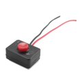thumbnail image 2 of DCC12V2A Adhesive base push button momentarily action wired switch for automobiles, 2 of 5