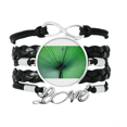 thumbnail image 1 of Photograph Fresh Picture Nature Bracelet Love Accessory Twisted Leather Knitting Rope Wristband, 1 of 3