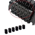 thumbnail image 3 of xinxixnxx 6pcs Guitare Chevalet Chaîne Bloc Électrique Élégant Composants Selle Remplacement Accessoires Entertainmentssaddles GAQ57, 3 of 6