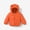 Orange, variant on PatPat Baby / Toddler Stylish 3D Ear Print Solid Hooded Coat