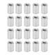thumbnail image 1 of 20 piezas de tuercas de acoplamiento para varilla redonda, conector de acero inoxidable 304, rosca hembra M6x1.0, 12 L17 mm, 1 of 14