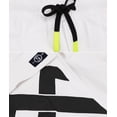 thumbnail image 3 of Men's Casual Cargo Pocket Pants Gym Workout Athletic Sport Drawstring Joggers (White, M), 3 of 3