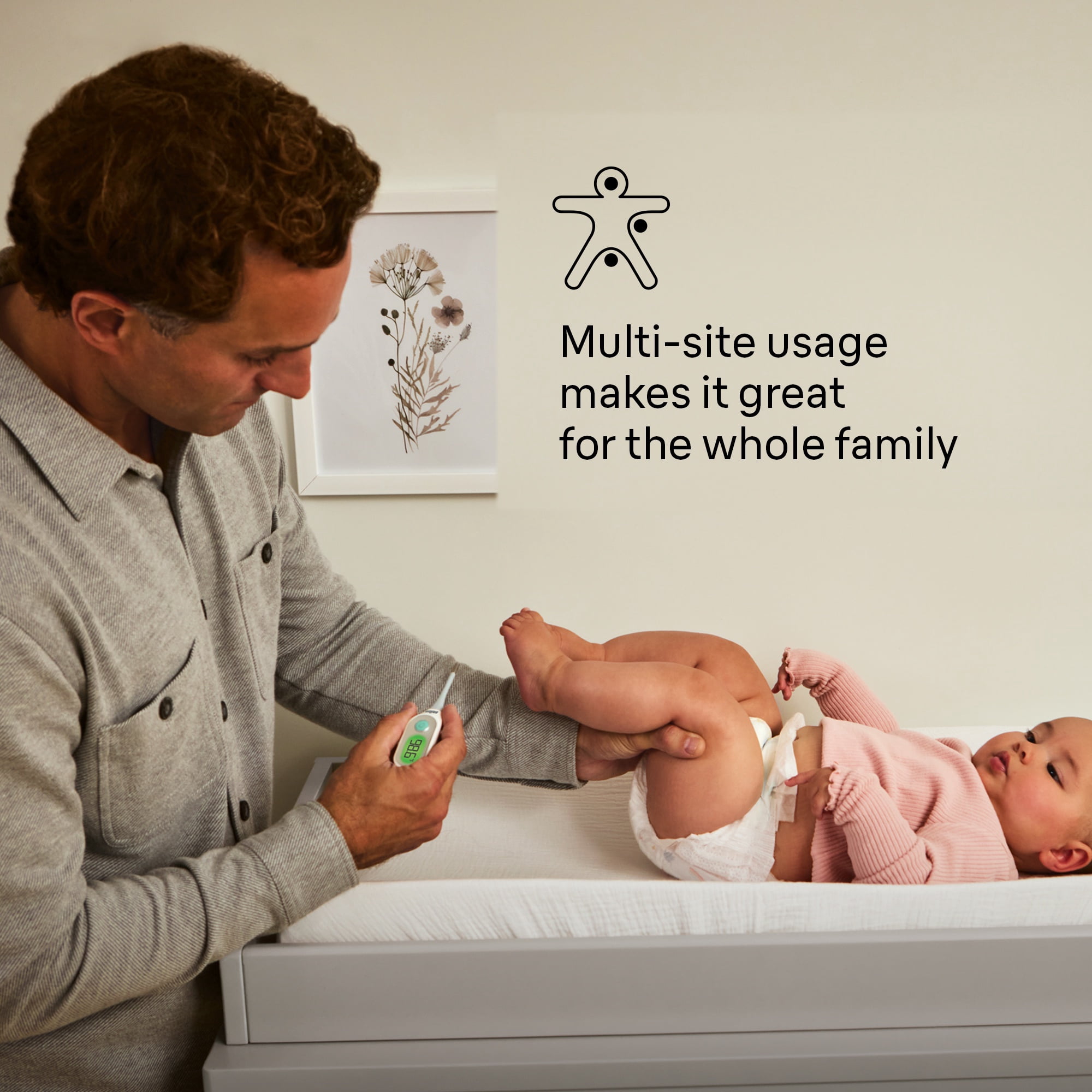 Braun Baby 8-second 3-in-1 Digital Thermometer