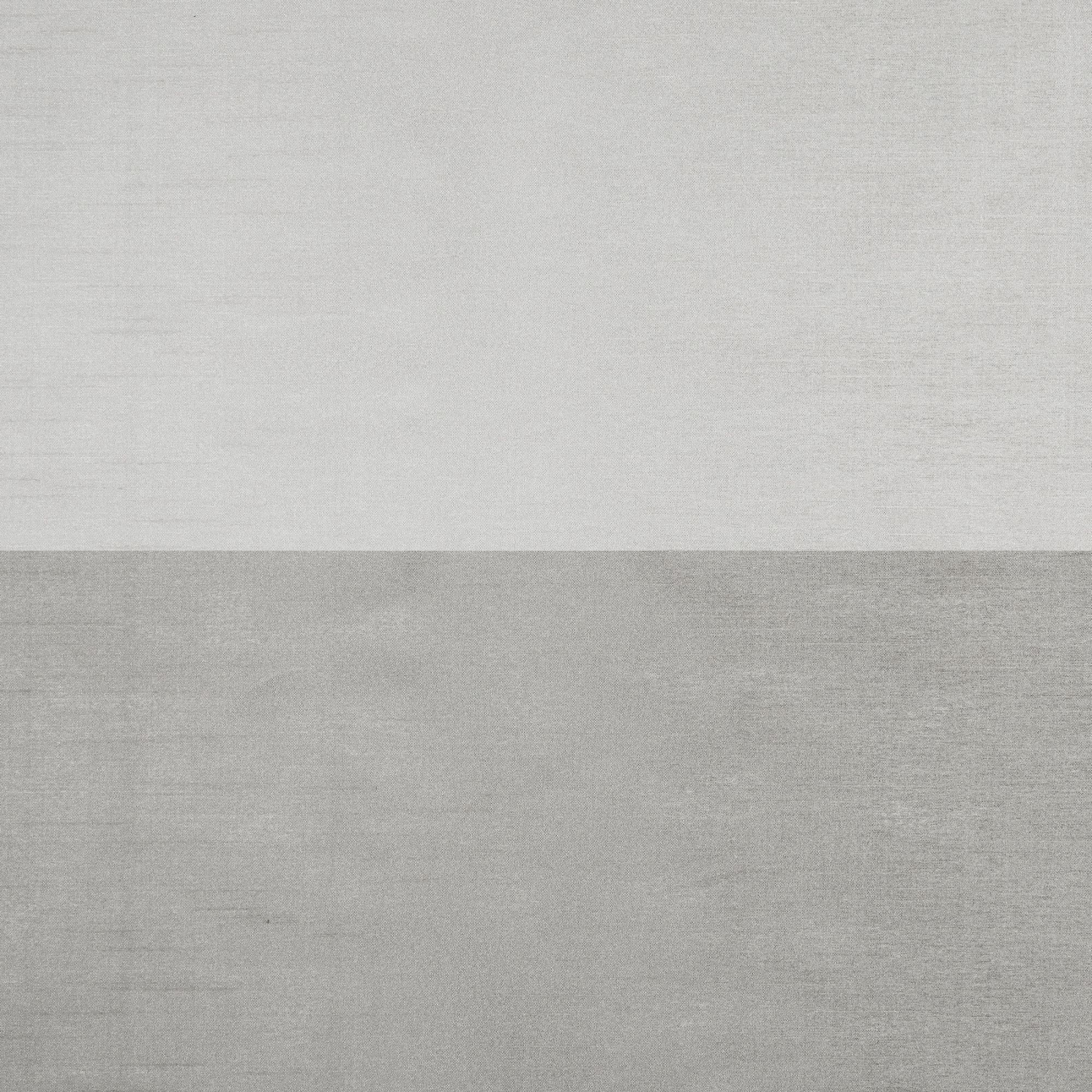 Exclusive Home Curtains Chateau Striped Faux Silk Grommet Top Curtain Panel Pair, 54x63, Dove Grey