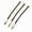 Brown, variant on HONMEET 5-Pack Brown Straight Bobby Pins for Women - Non- Hair Clips, Reusable Hair Styling Accessories, Secure Grip Side Hairpins