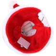 thumbnail image 3 of Singing And Dancing Electric Christmas Santa Hat compatible Adults Kids, Singing & Shaking Electric Xmas Hat, Red White Hat compatible Christmas Party, 3 of 5