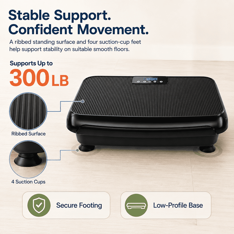 Camkey Vibration Plate Exercise Machine, 99-Speed Whole Body photo 3
