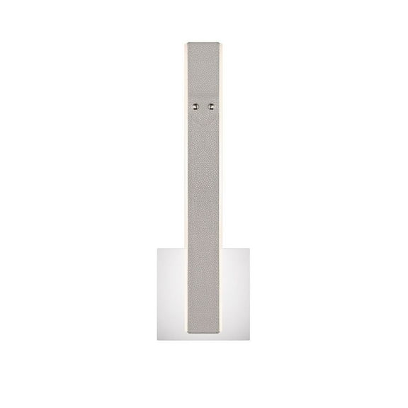 15W 1 Led Wall Sconce In Modern And Contemporary Style-16.25 Inches Tall And 5 Inches Wide-Grey Finish Eurofase Lighting 43892-037