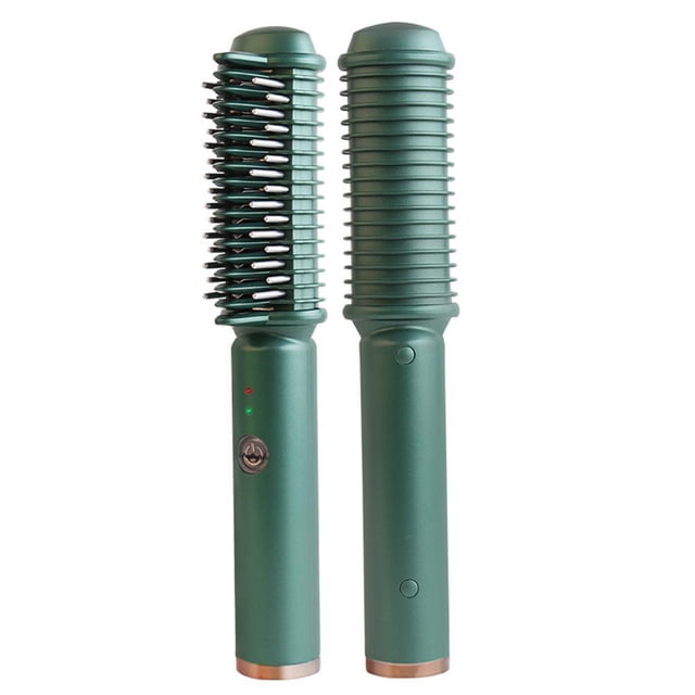 Cepillo Y Rizador Para Alisar El Cabello Anti Escaldado Y Encrespamiento Peine Rizador Para Alisar El Cabello De Doble Voltaje Yuarrent CE006185-00