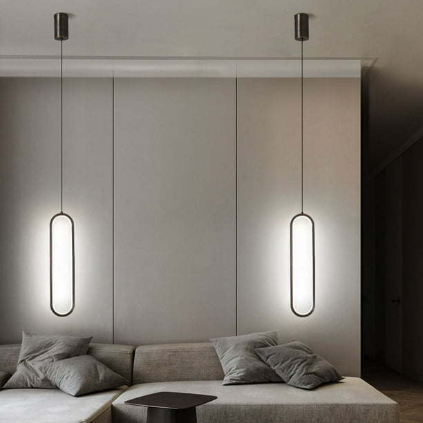 Lámpara colgante minimalista nórdica luces colgantes modernas para dormitorio cabecera comedor