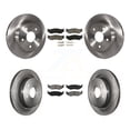 thumbnail image 1 of Transit Auto Front Rear Disc Brake Rotors and Semi-Metallic Pads Kit for Car Dodge Ram 1500 K8S-100976, 1 of 11