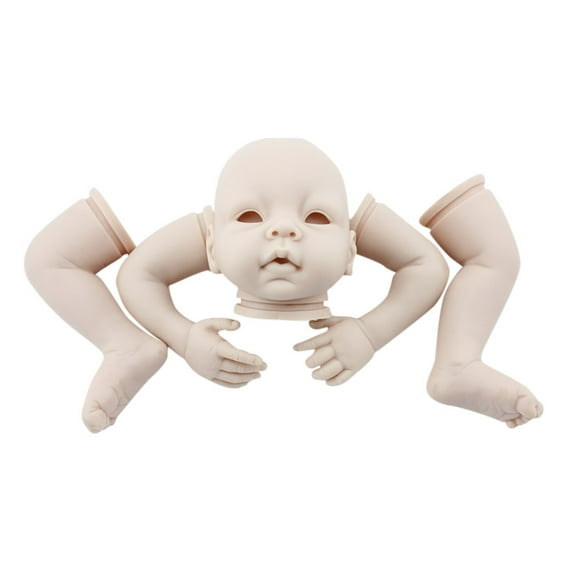 Loespoir Lifelike Newborn Vinyl Full Gifts, Lifelike Newborn Doll, Realistic Baby Doll with Full Outfit, Detailed Vinyl Doll for Collectors and Play