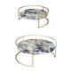 thumbnail image 5 of Organizador de baño de metal, estante de almacenamiento multifuncional de lujo para encimeras. Vistoso, 5 of 6