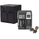 thumbnail image 5 of Matsuzay Cubierta de la máquina de café Tela de algodón negro Cafetera Cubierta impermeable contra el polvo con bolsa de almacenamiento Suministros de limpieza para el hogar, 5 of 6