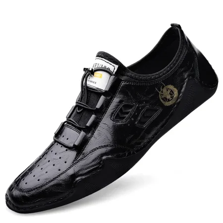 

Men‘s Solid Color Breathable Casual Lace Up Shoes Flat Sneakers