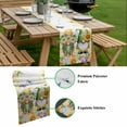 thumbnail image 5 of Yellow Sunflowers Table Runner - 120 Inch Long, Kitchen Dining Table Runner Dresser Scarves, Spring Gnomes Hydrangea Daisy Plants Farmhouse Decor for Coffee Tables Wedding Party Banquet, 5 of 8