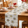 thumbnail image 4 of Table Runners 72 Inches Long Dress Scarves, Love Heart Floral Farmhouse Kitchen/Dining Table Decor Table Runner, Coffee Tablerunners, Star Cute Botanical Farmhouse 13x72 Inch, 4 of 6