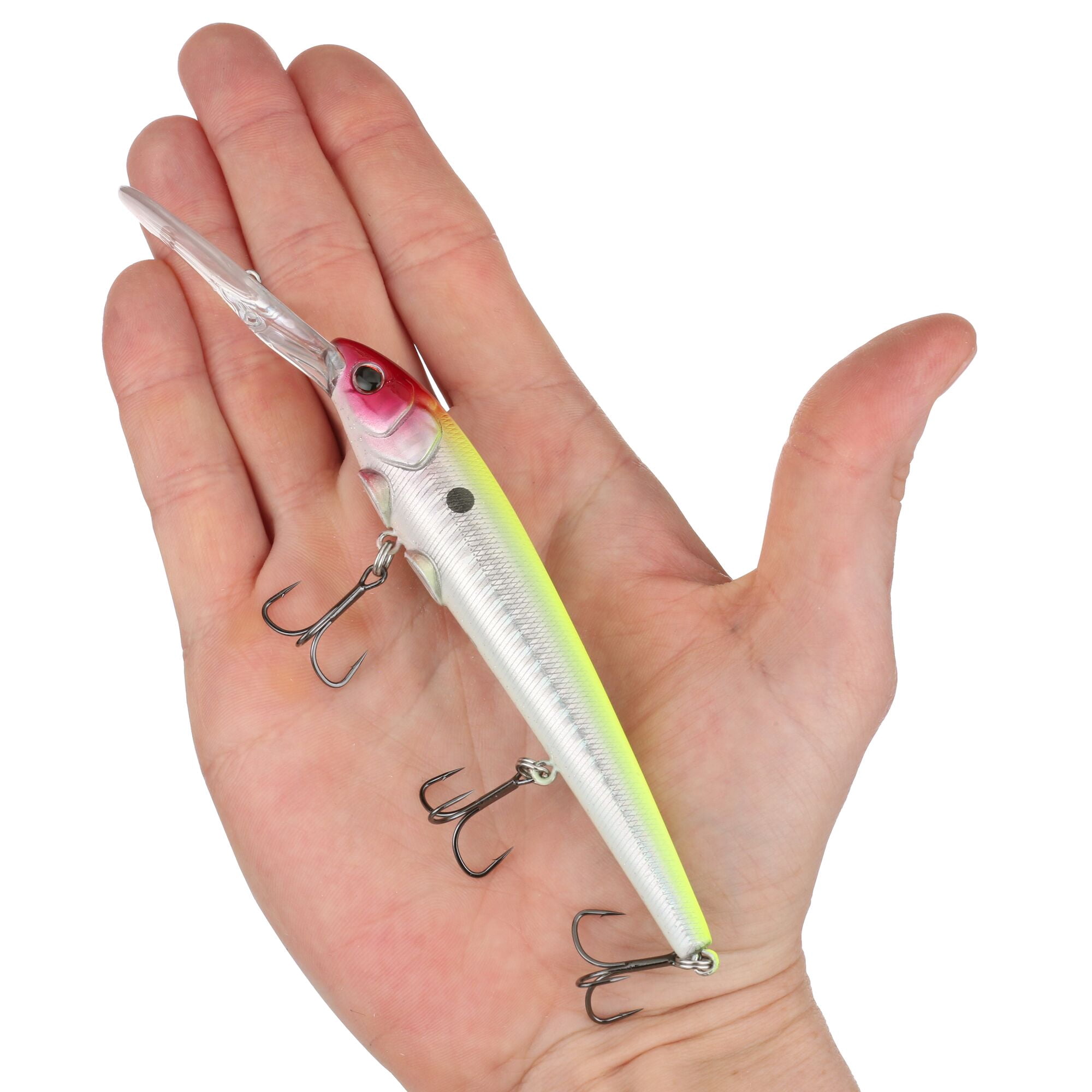 Berkley Deep Hit Stick, 4.75 in, Crankbaits, Clown (1 Count)