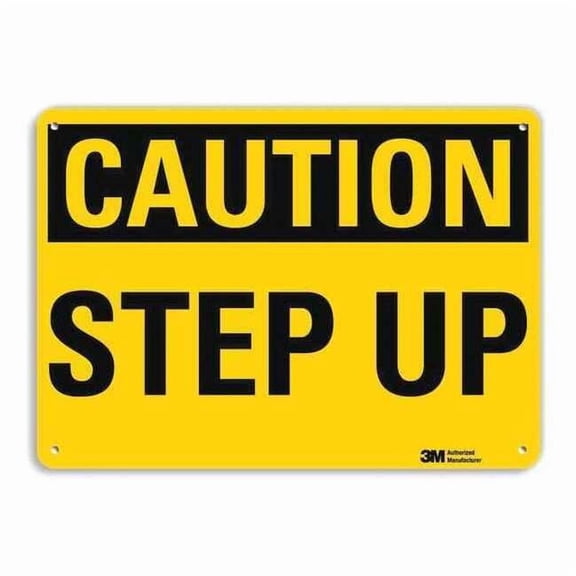 Lyle Safety Sign,10 inx14 in,Aluminum U4-1690-RA_14X10