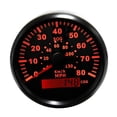 thumbnail image 5 of 130KMH GPS Speedometer Gauge With Antenna Red Backlight 80MPH Odometer For Automobile Marine Yacht Boat 12V 24V ,Easy to Install, 5 of 5