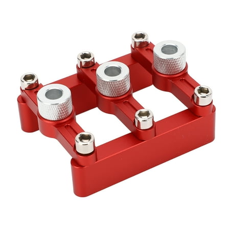 

2024 Self Centering Doweling Jig 3 in 1 Hole Drill Guide 90° Positioner Locator Tool for Woodworking