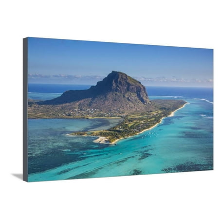 - Le Morne Brabant Peninsula, Black River (Riviere Noire), West Coast, Mauritius Stretched Canvas Print Wall Art By Jon Arnold