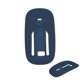 thumbnail image 2 of Housse de protection en silicone pour souris OS X 1/2, confortable, souple et amovible, bleu nuit, 2 of 4