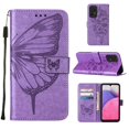 thumbnail image 2 of Wallet Case for Samsung Galaxy A33 5G 6.4 Inch with Wrist Strap Card Holder Slots Kickstand Flip Folio Case, Butterfly Pattern PU Leather Luxury Bracket Shockproof Protective Phone Cover,Lightpurple, 2 of 12