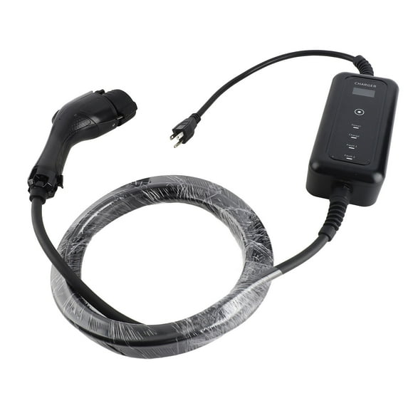 Level 2 EV Charger Cable, IP55 Waterproof Conductivity Electric Car Charging Connector Type 1 SAE J1772 for New Energy Vehicles